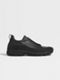 Black Leather Triple Stitch™ Monte Sneakers Product detail photo #3