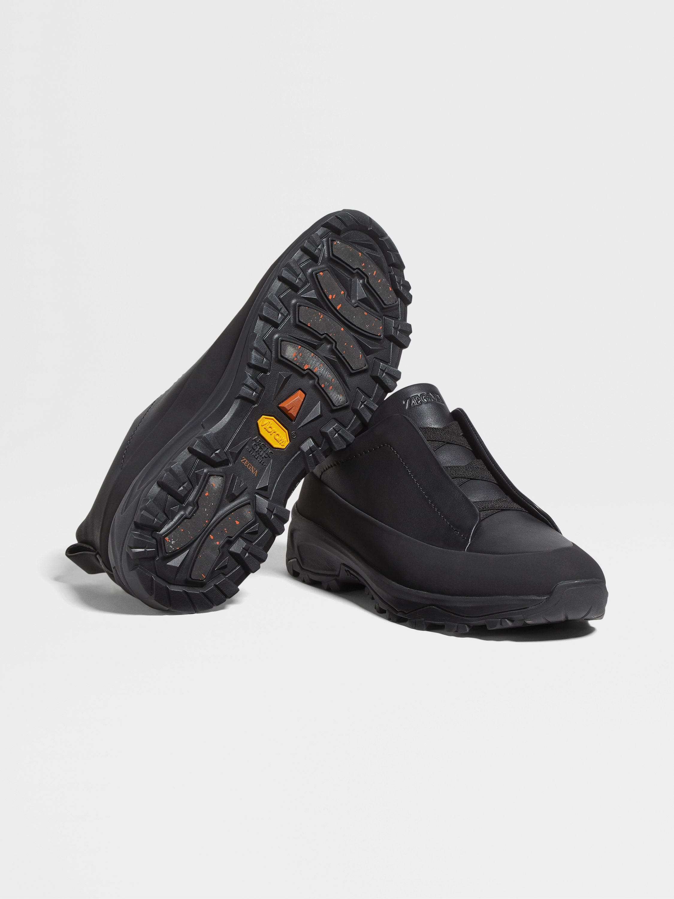 블랙 레더 Triple Stitch™ Monte 스니커즈 제품 상세 사진 #4