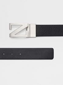 Black Leather Belt FW25 23029583 | Zegna US Black Leather Belt FW25 23029583 | Zegna US