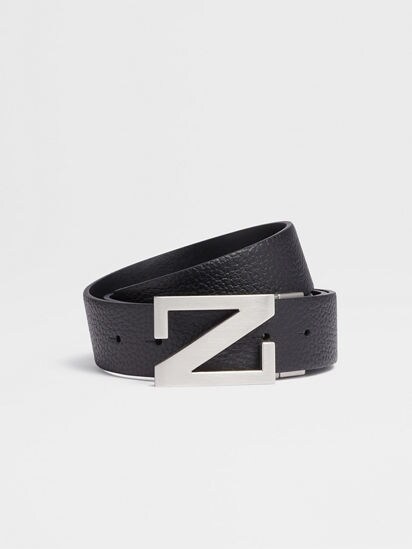 REVERSIBLE LEATHER BELT - Leather