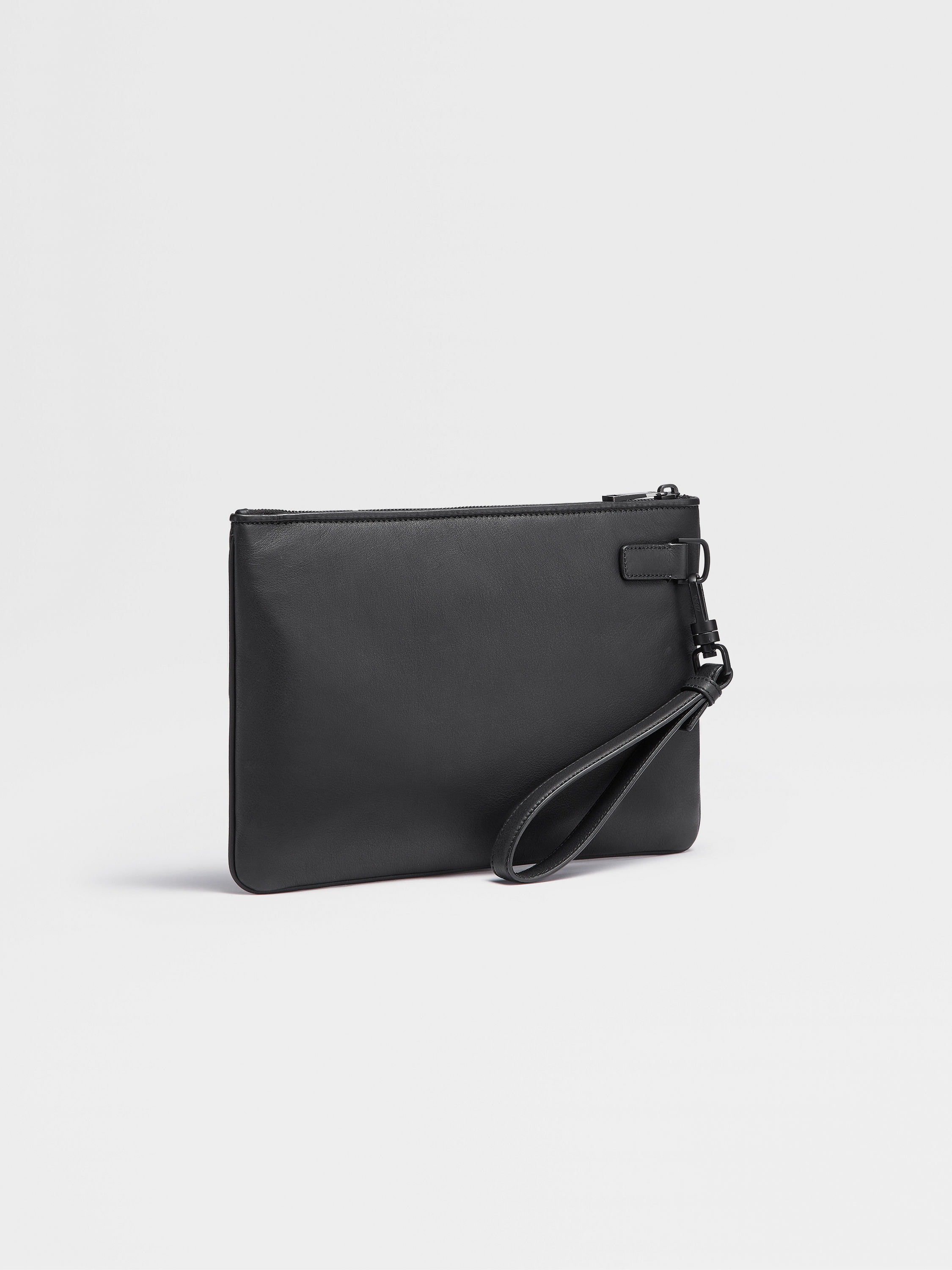 Black Leather Pouch Product detail photo #2