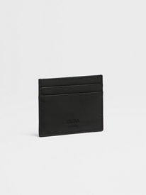Black Leather Pouch SS25 22975813 | Zegna JP