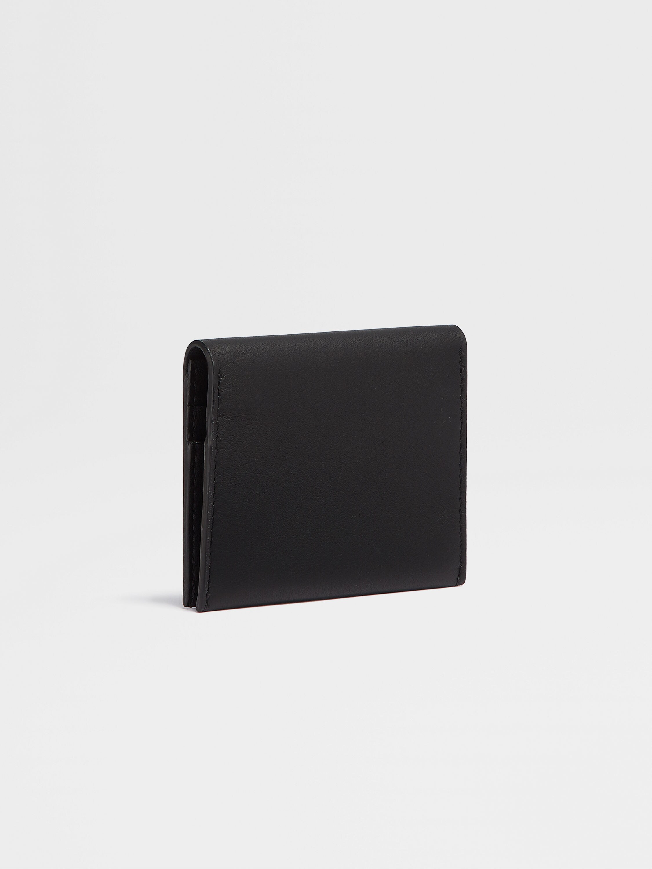 Portacarte in Pelle Nero Foto #2 di dettaglio del prodotto