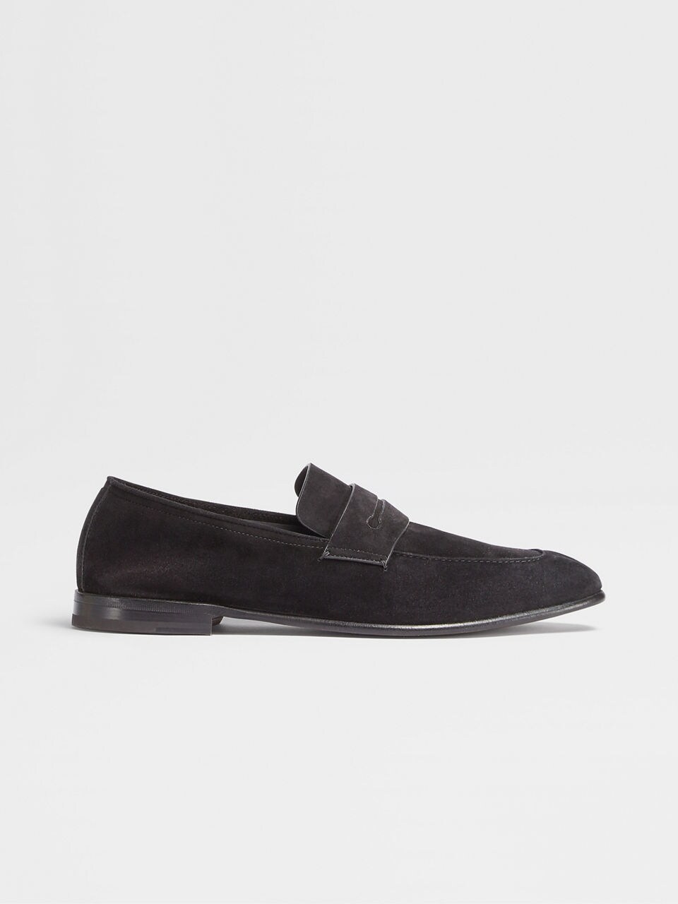 ZEGNA Black #39;L#39;Asola#39; Loafers