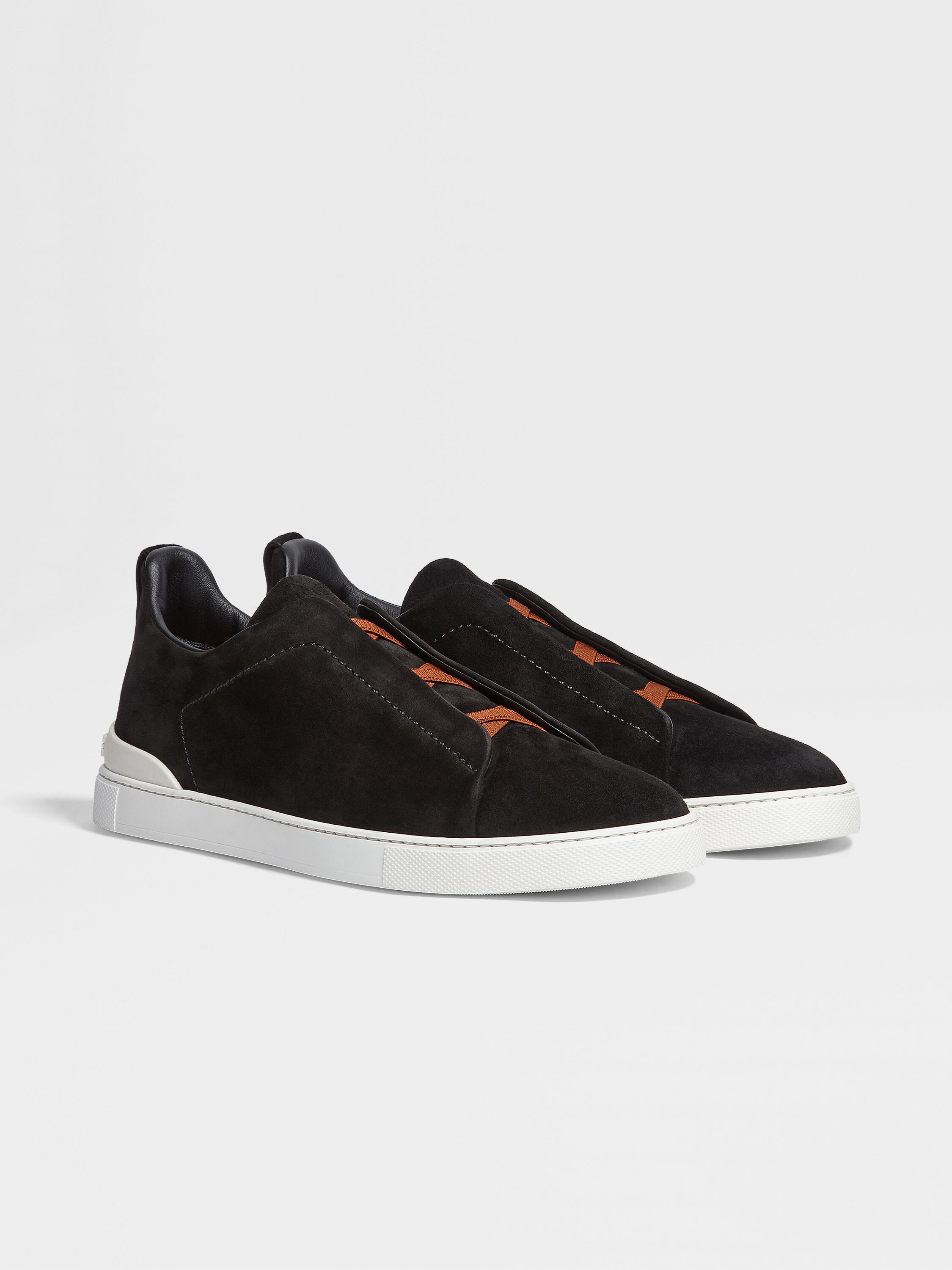 Black Suede Triple Stitch™ Sneakers