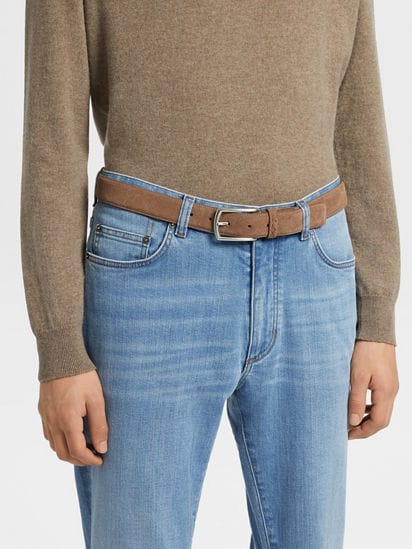 ベージュ スエードベルト SS25 22063165 | Zegna JP ベージュ スエードベルト SS25 22063165 | Zegna JP