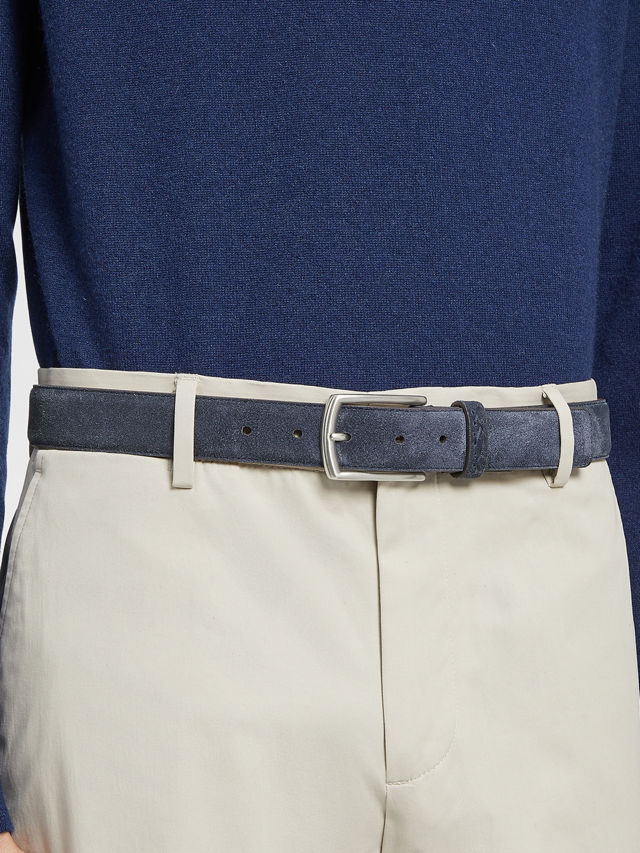 Blue Suede Belt Product detail photo #2
