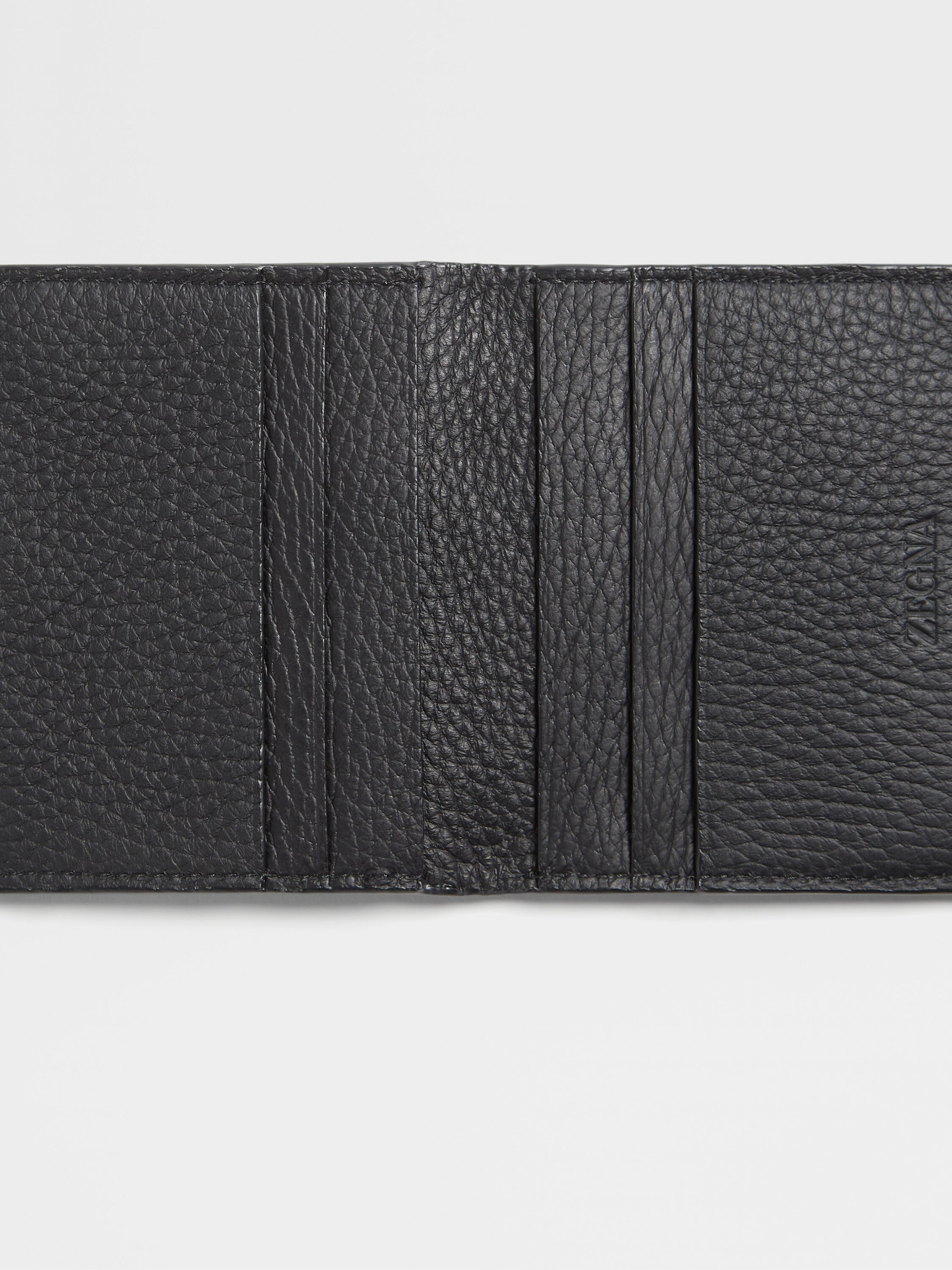 Black Deerskin Card Case Product detail photo #1