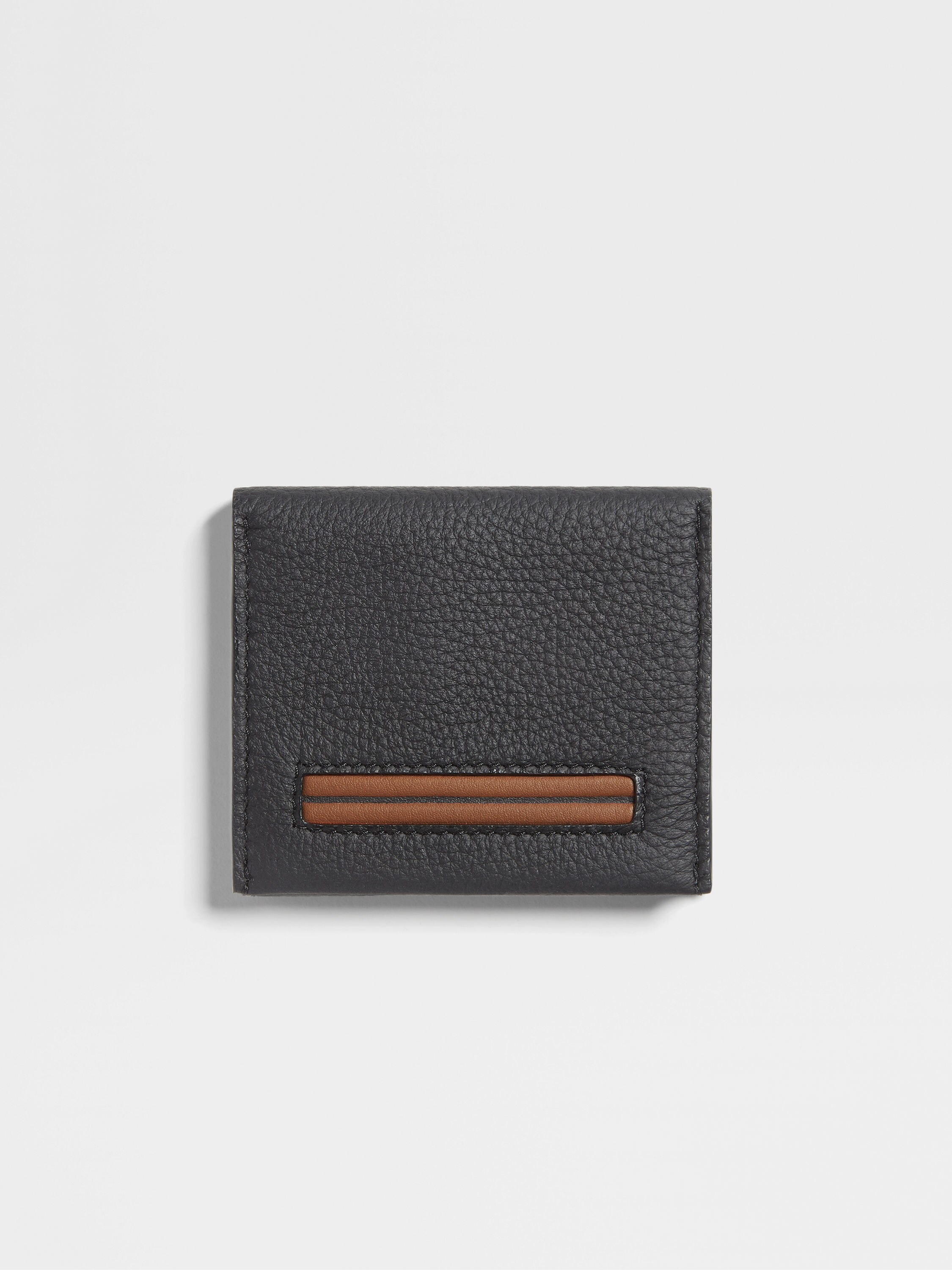 Black Deerskin Card Case 