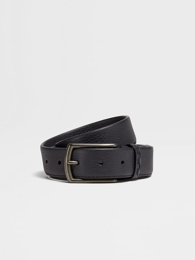Black Leather Belt Main product photo