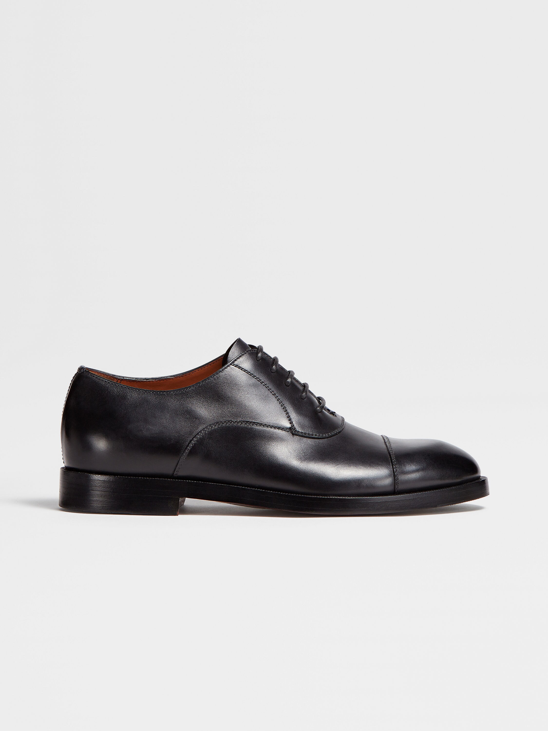 Zegna Torino Leather Oxford Shoes - Farfetch