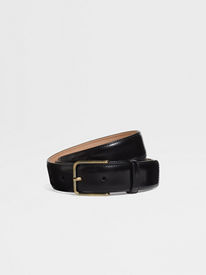 Ermenegildo Zegna レザーベルト スエード 95/36 Ermenegildo Zegna レザーベルト スエード 95/36