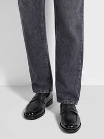 ブラック Cashsetaタートルネック FW25 22504672 | Zegna JP