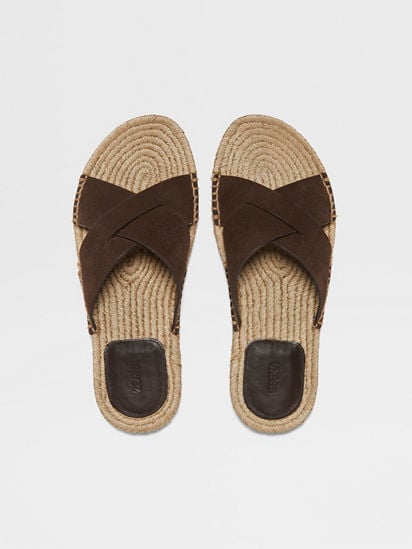 未使用品SUNSEA CAMPAGNE SANDALS Brown Black SUNSEA Campagne Sandals - メルカリ