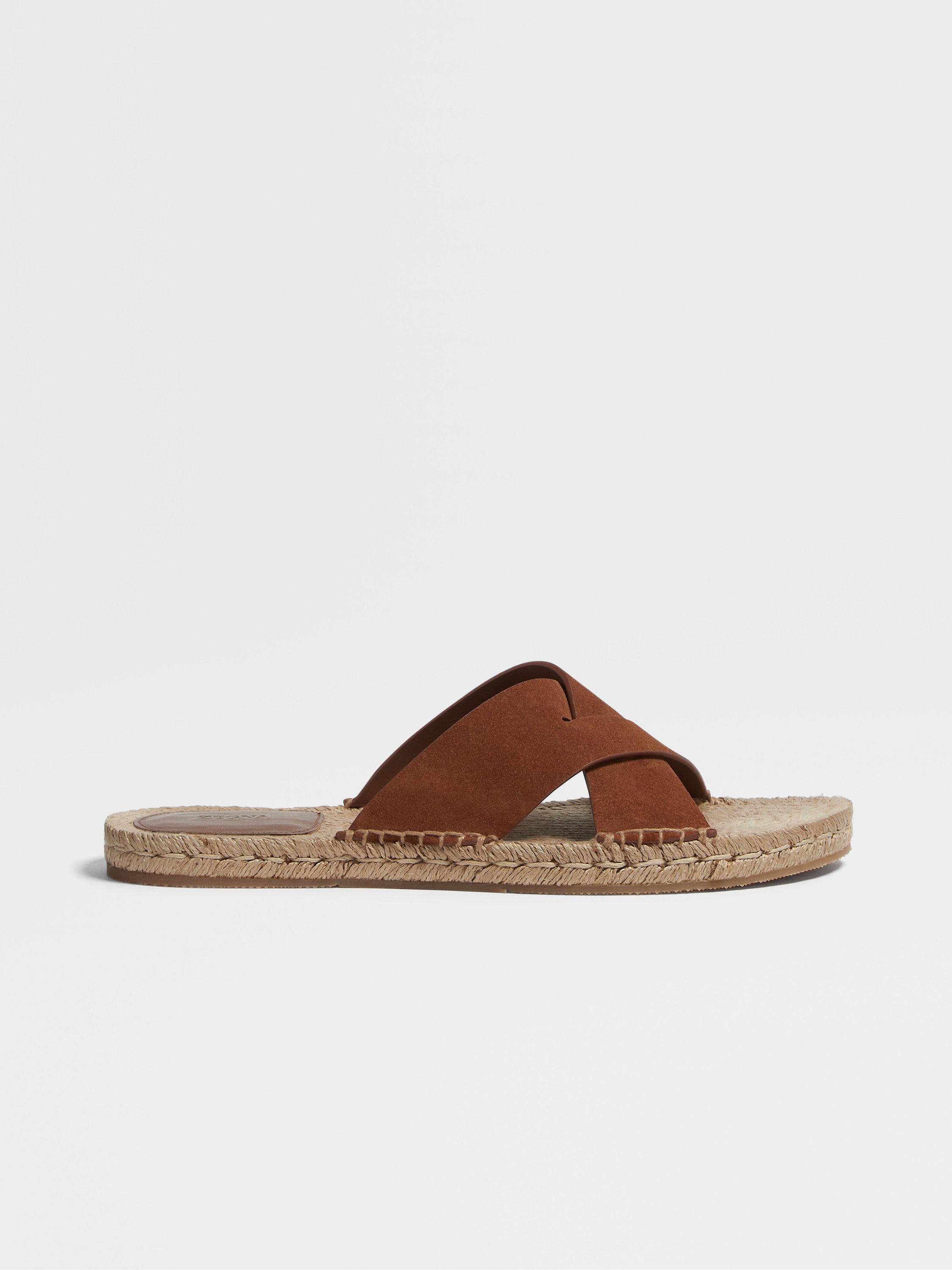 Dark Foliage Suede Espadrille Sandals SS24 30108919 | Zegna GB