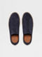 Dark Blue Suede Triple Stitch™ Espadrilles Product detail photo #2