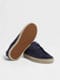Dark Blue Suede Triple Stitch™ Espadrilles Product detail photo #4