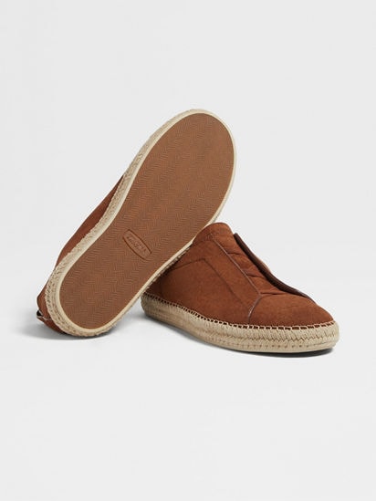 Dark Foliage Suede Triple Stitch™ Espadrilles SS25 29942634 Dark Foliage Suede Triple Stitch™ Espadrilles SS25 29942634