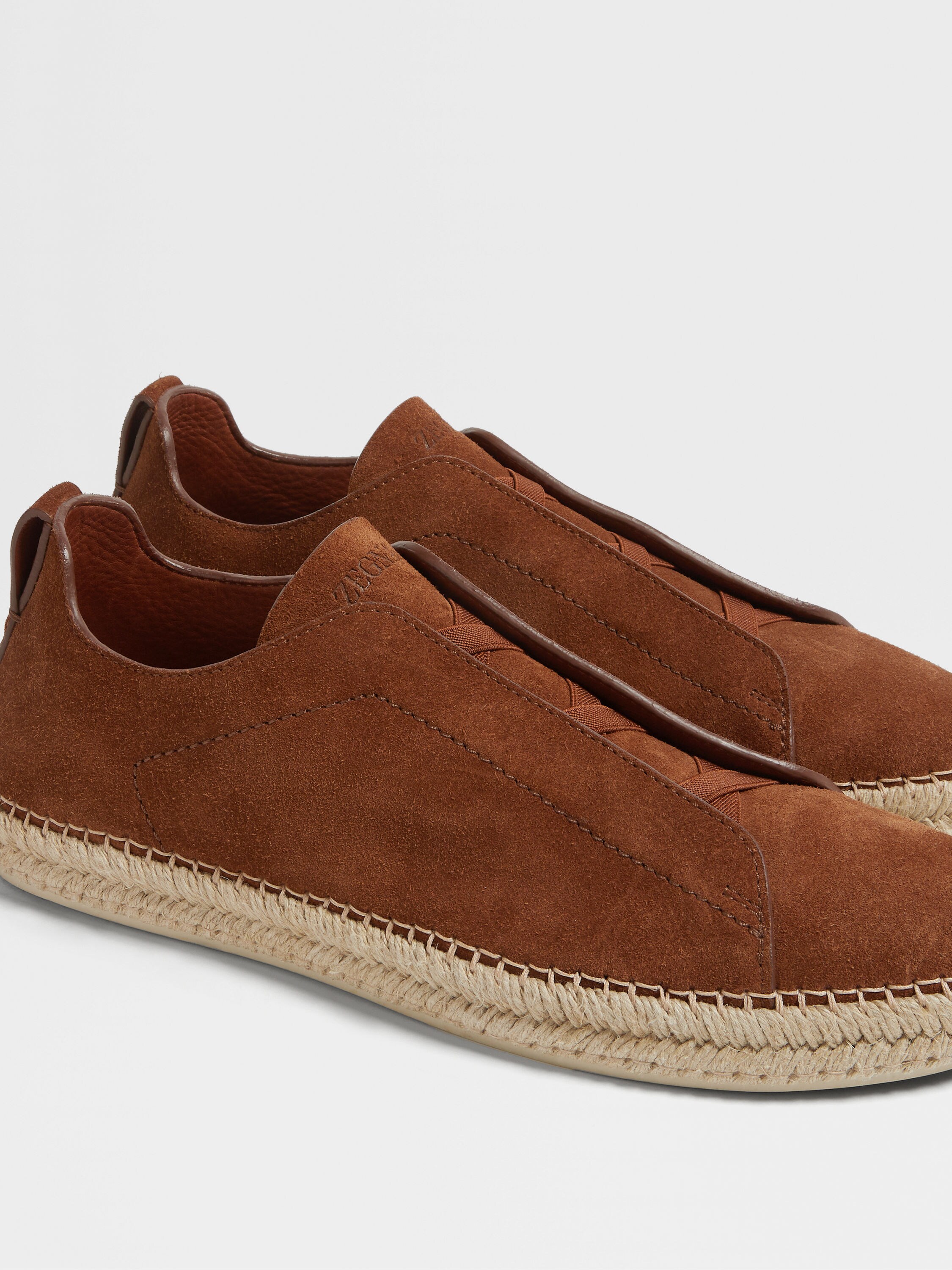 Dark Foliage Suede Triple Stitch™ Espadrilles Product detail photo #2