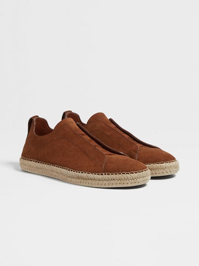 Dark Foliage Suede Triple Stitch™ Espadrilles SS25 29942634 Dark Foliage Suede Triple Stitch™ Espadrilles SS25 29942634