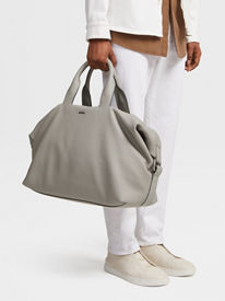  XZJJZ Bolsos de mano para hombre de cuero genuino para viaje,  bolsas de equipaje de mano (color : A) : Ropa, Zapatos y Joyería