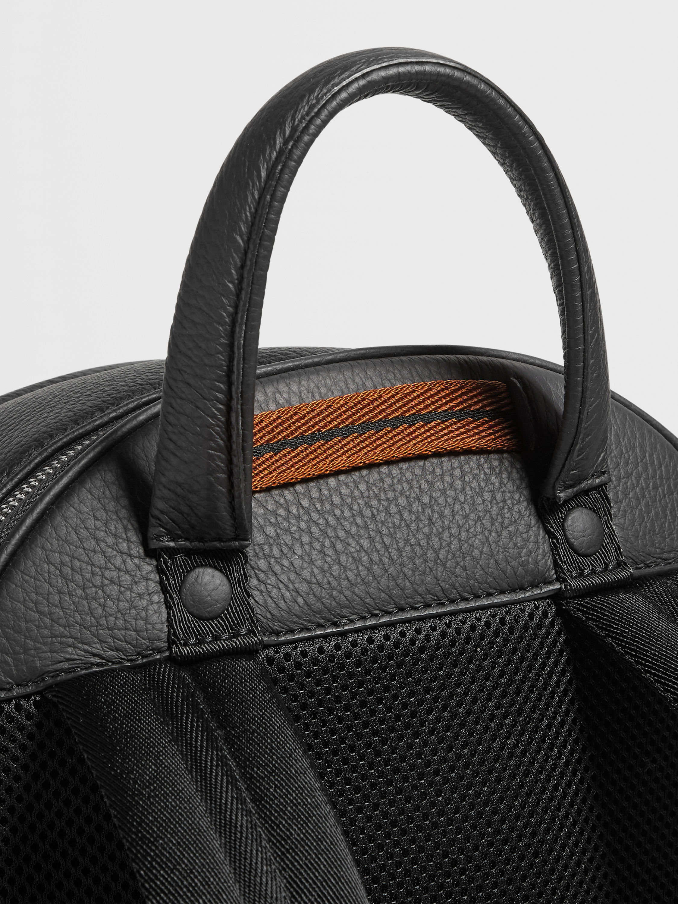 Black Deerskin Hoodie Backpack Product detail photo #4