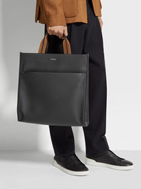 メンズ バッグ＆ウォレット - レザーアクセサリー | ZEGNA JP