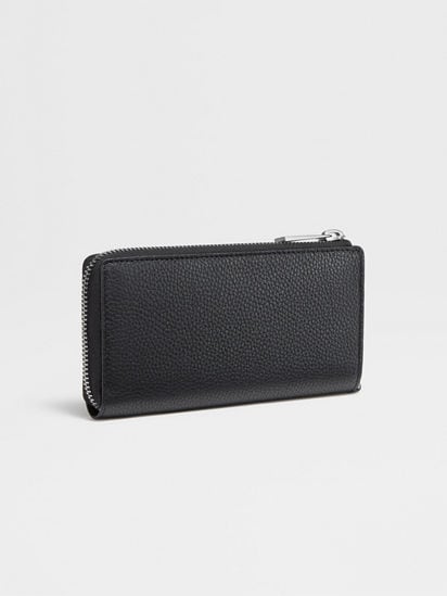 Black Deerskin Continental Phone Wallet FW24 25616718 | Zegna JP Black Deerskin Continental Phone Wallet FW24 25616718 | Zegna JP