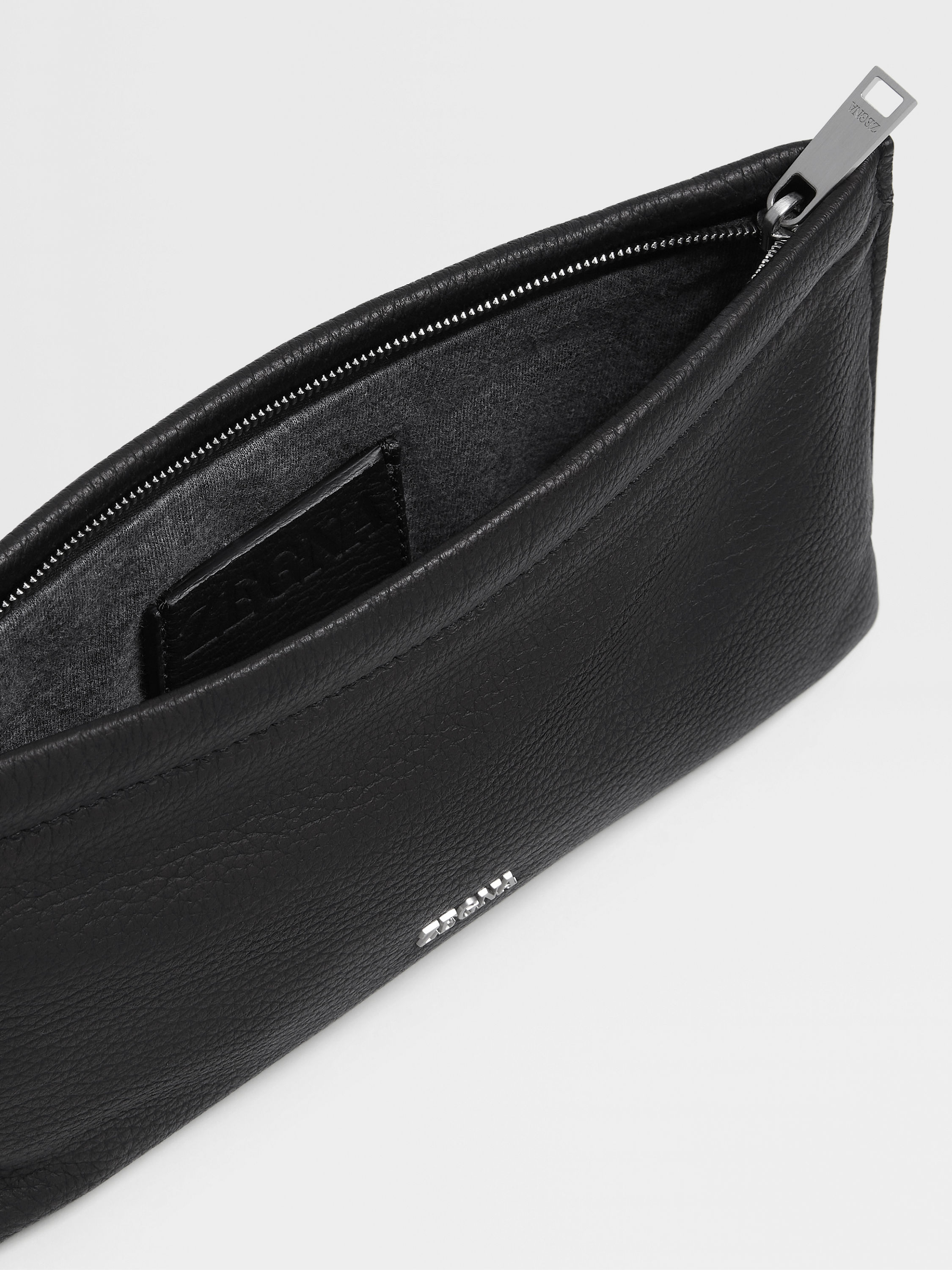 Black Deerskin Clutch Product detail photo #1