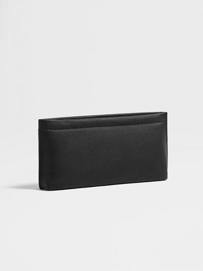 Black Deerskin Clutch SS25 22983749 | Zegna JP Black Deerskin Clutch SS25 22983749 | Zegna JP