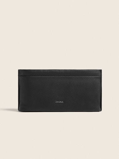 Black Deerskin Clutch SS26 22983749 | Zegna PL