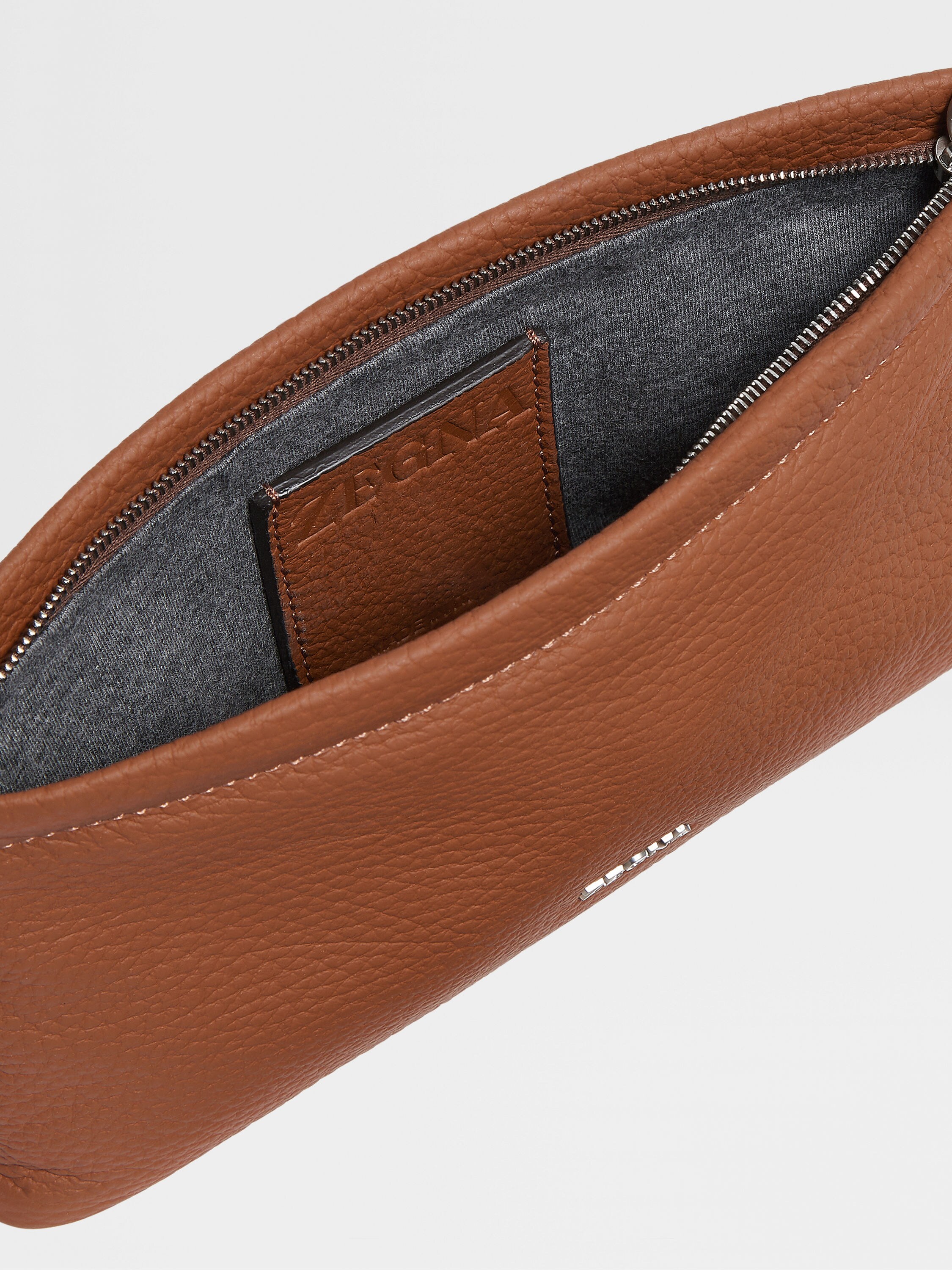 Foliage Deerskin Clutch Product detail photo #1