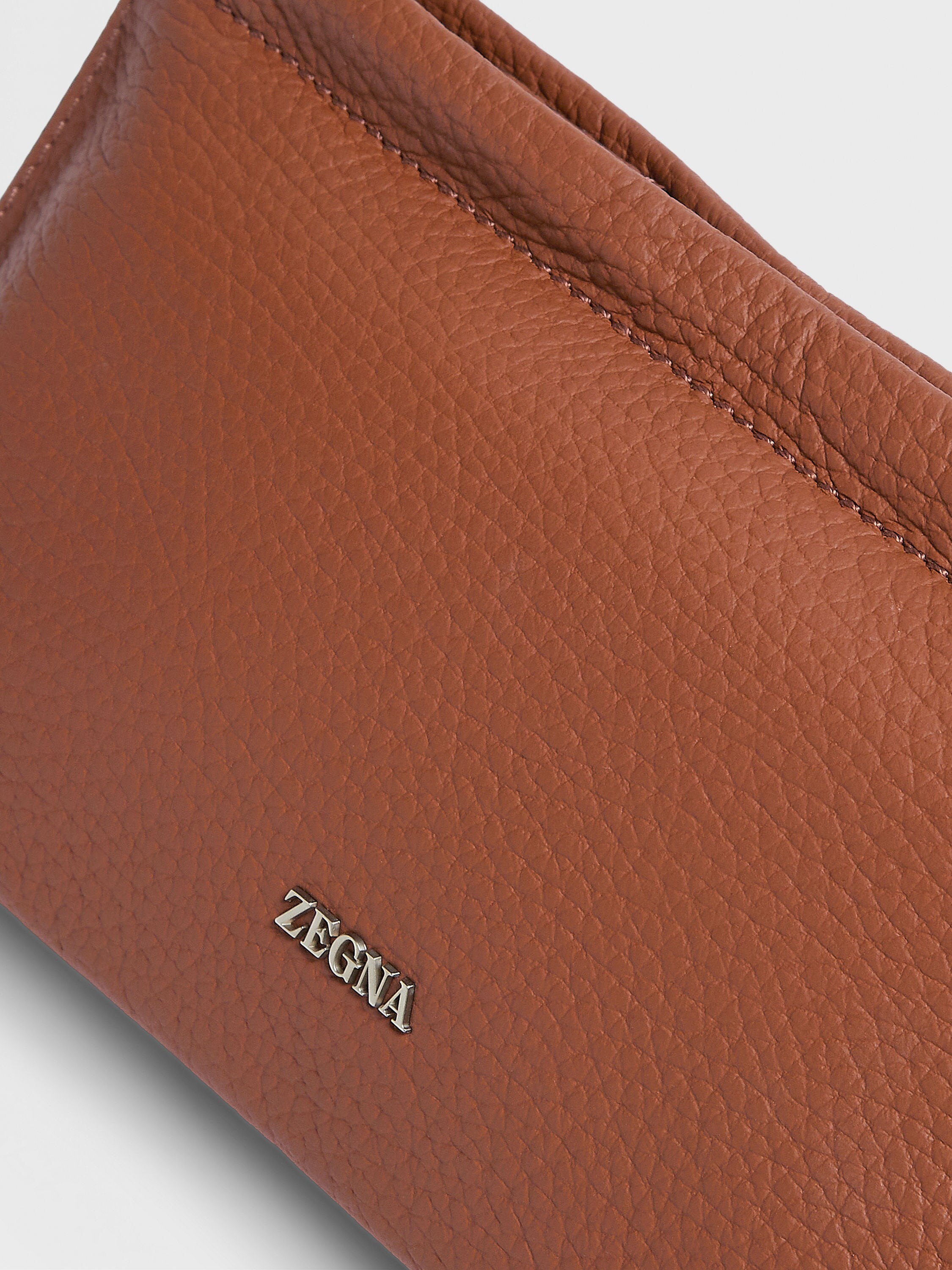 Foliage Deerskin Clutch Product detail photo #4