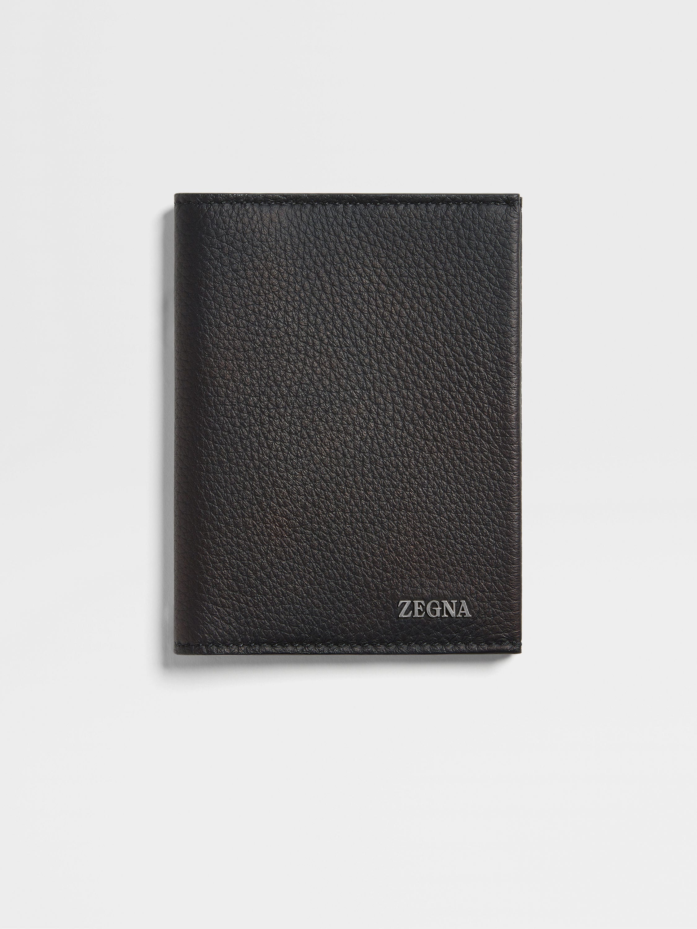 Black Deerskin Passport Case