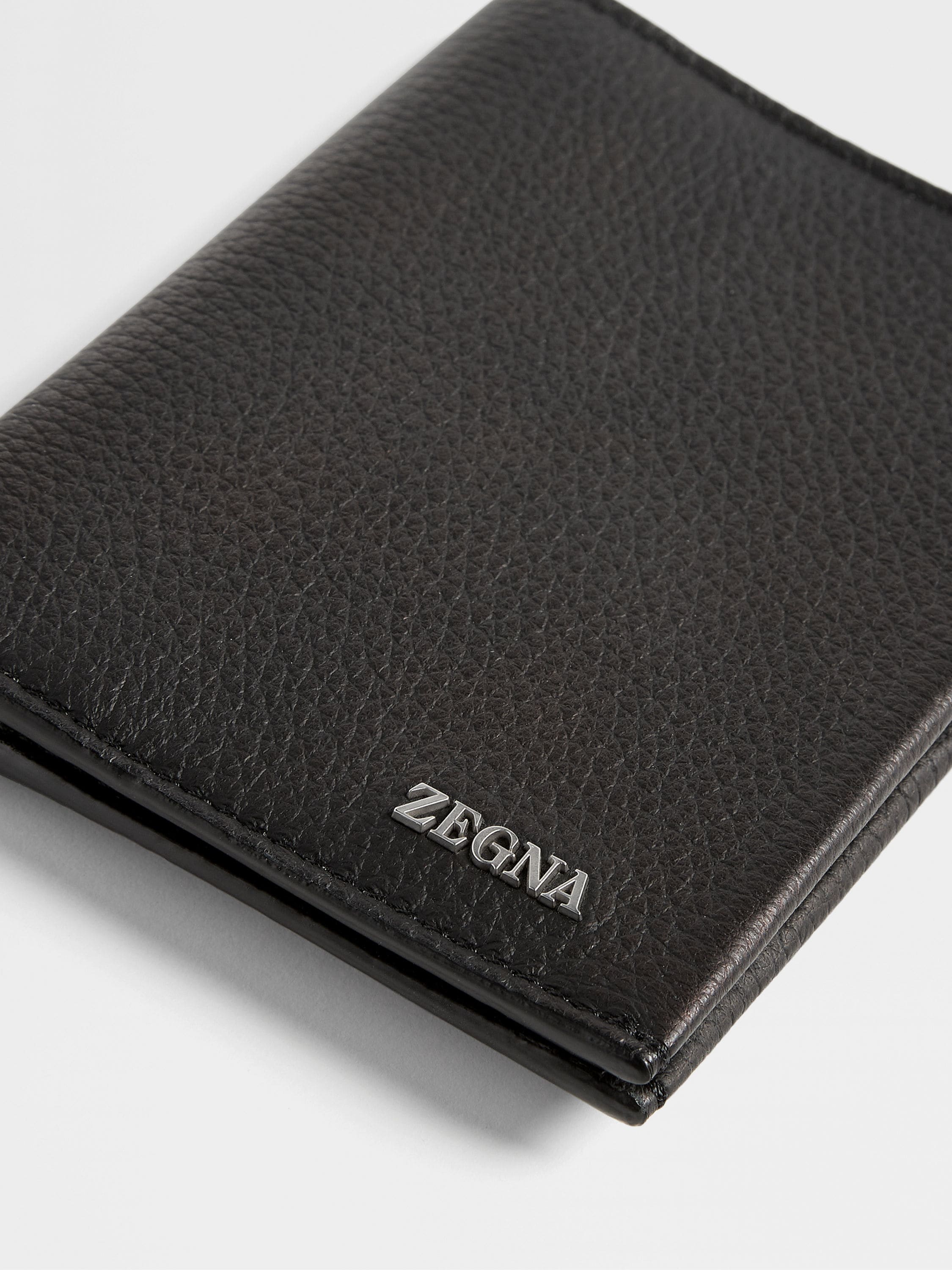 Black Deerskin Passport Case Product detail photo #4
