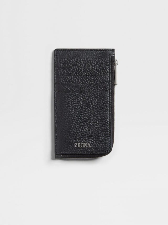 Black Deerskin Wallet Main product photo