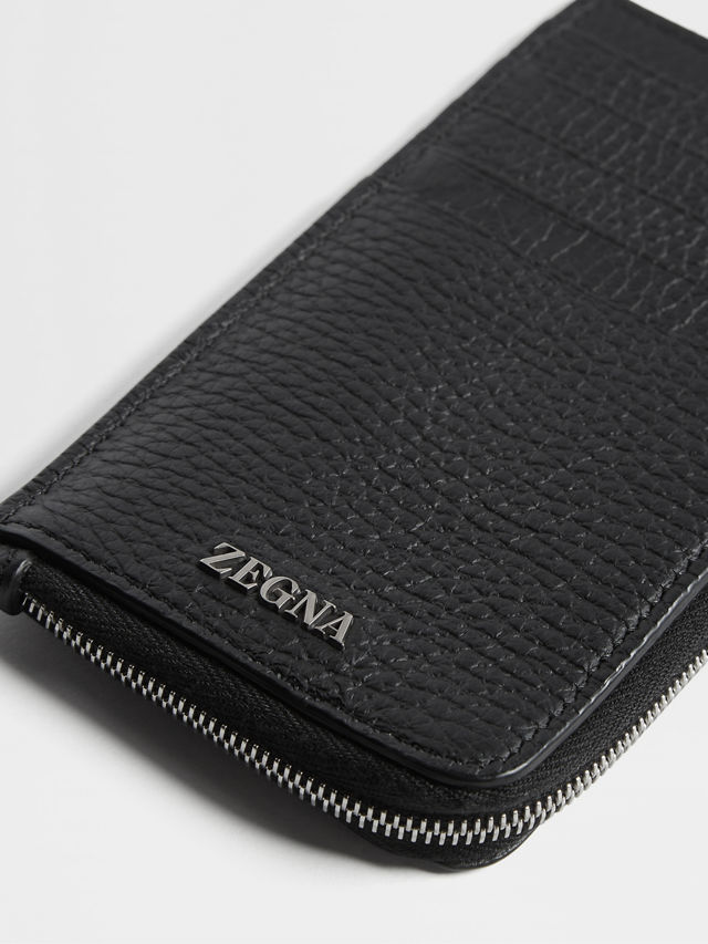 Black Deerskin Wallet Product detail photo #4