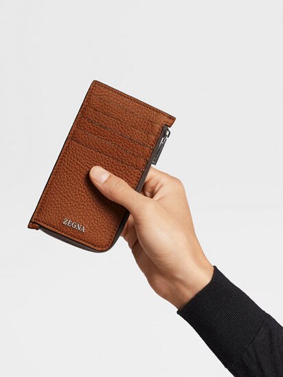 Foliage Deerskin Wallet FW25 24299974 | Zegna NL