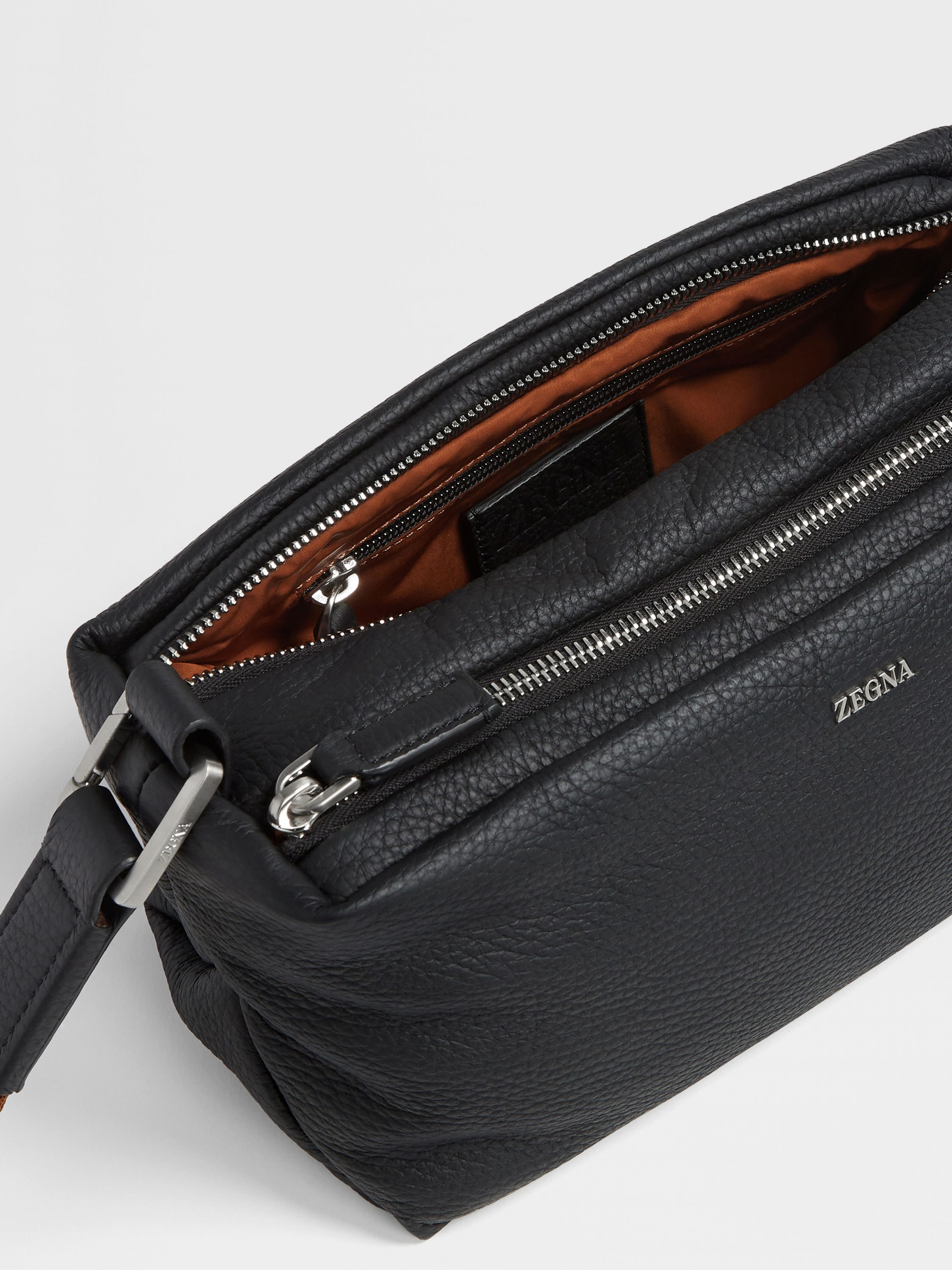 Black Deerskin Softy Pouch Product detail photo #1