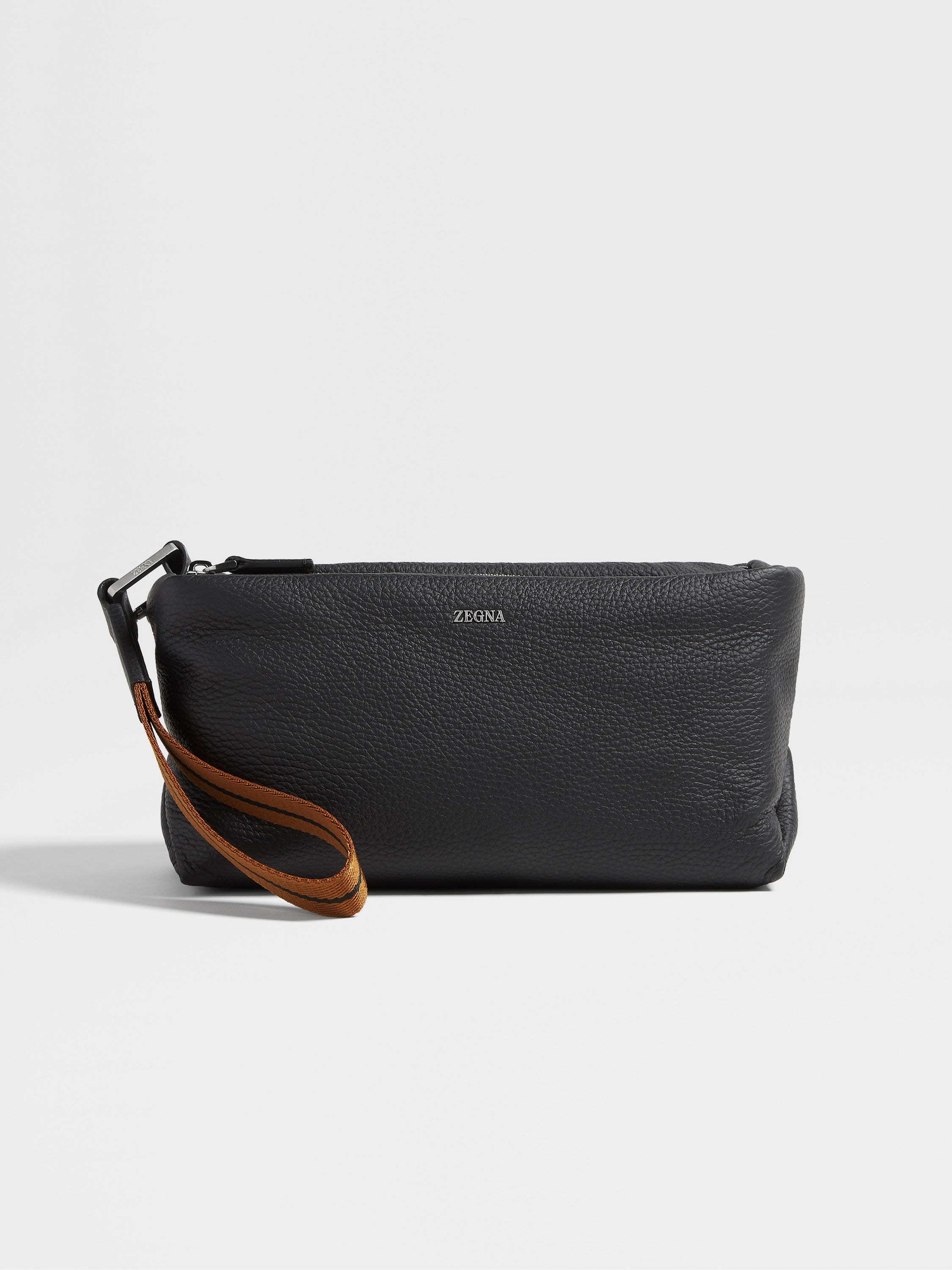Black Deerskin Softy Pouch SS25 27888493 | Zegna ROW Black Deerskin Softy Pouch SS25 27888493 | Zegna ROW