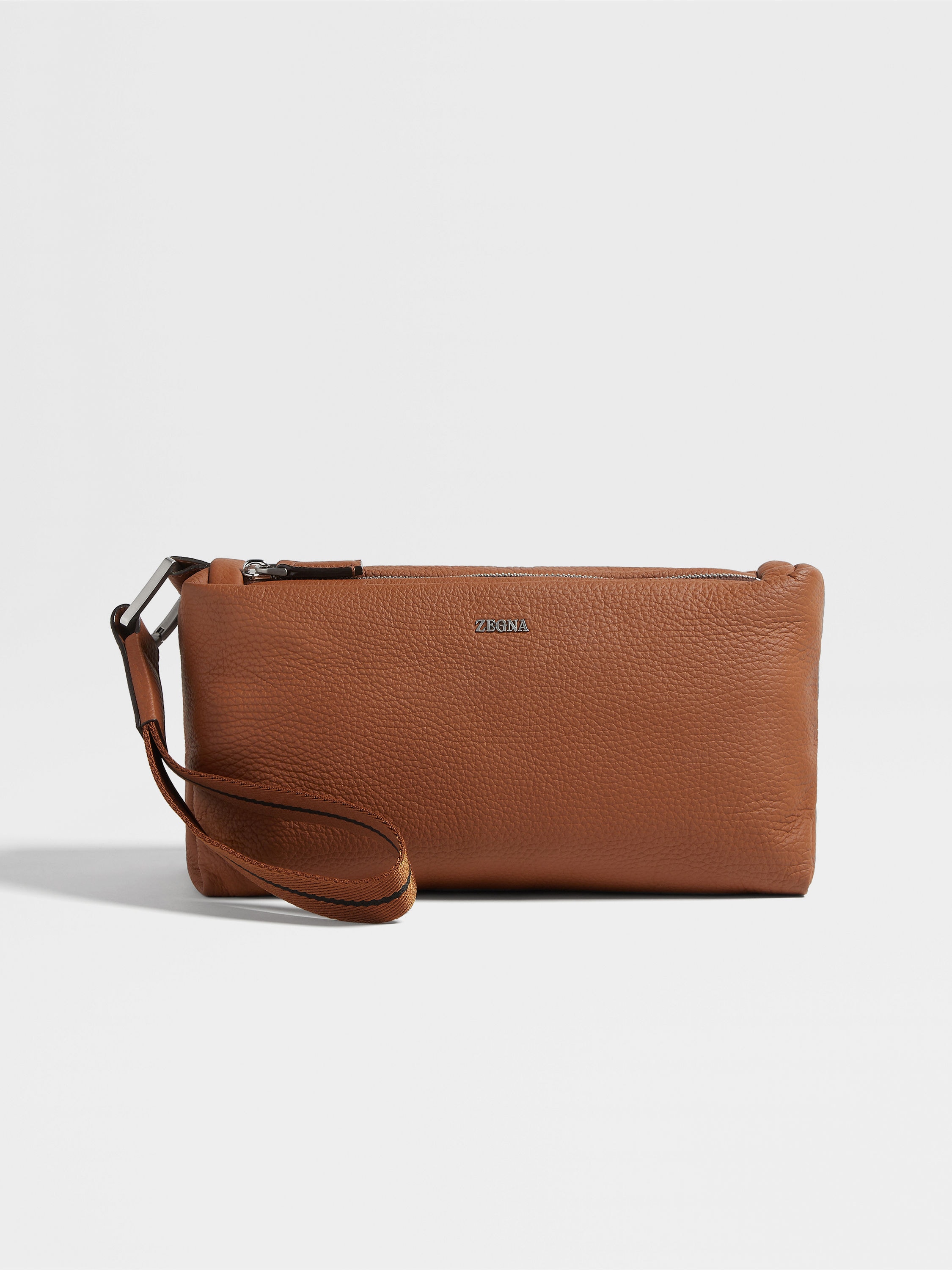 Foliage Deerskin Softy Pouch SS25 27888494 | Zegna ROW Foliage Deerskin Softy Pouch SS25 27888494 | Zegna ROW