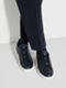 Navy Blue Deerskin Triple Stitch™ Sneakers Product detail photo #1