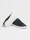Navy Blue Deerskin Triple Stitch™ Sneakers Product detail photo #5