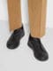 Black Deerskin Triple Stitch™ Sneakers Product detail photo #1