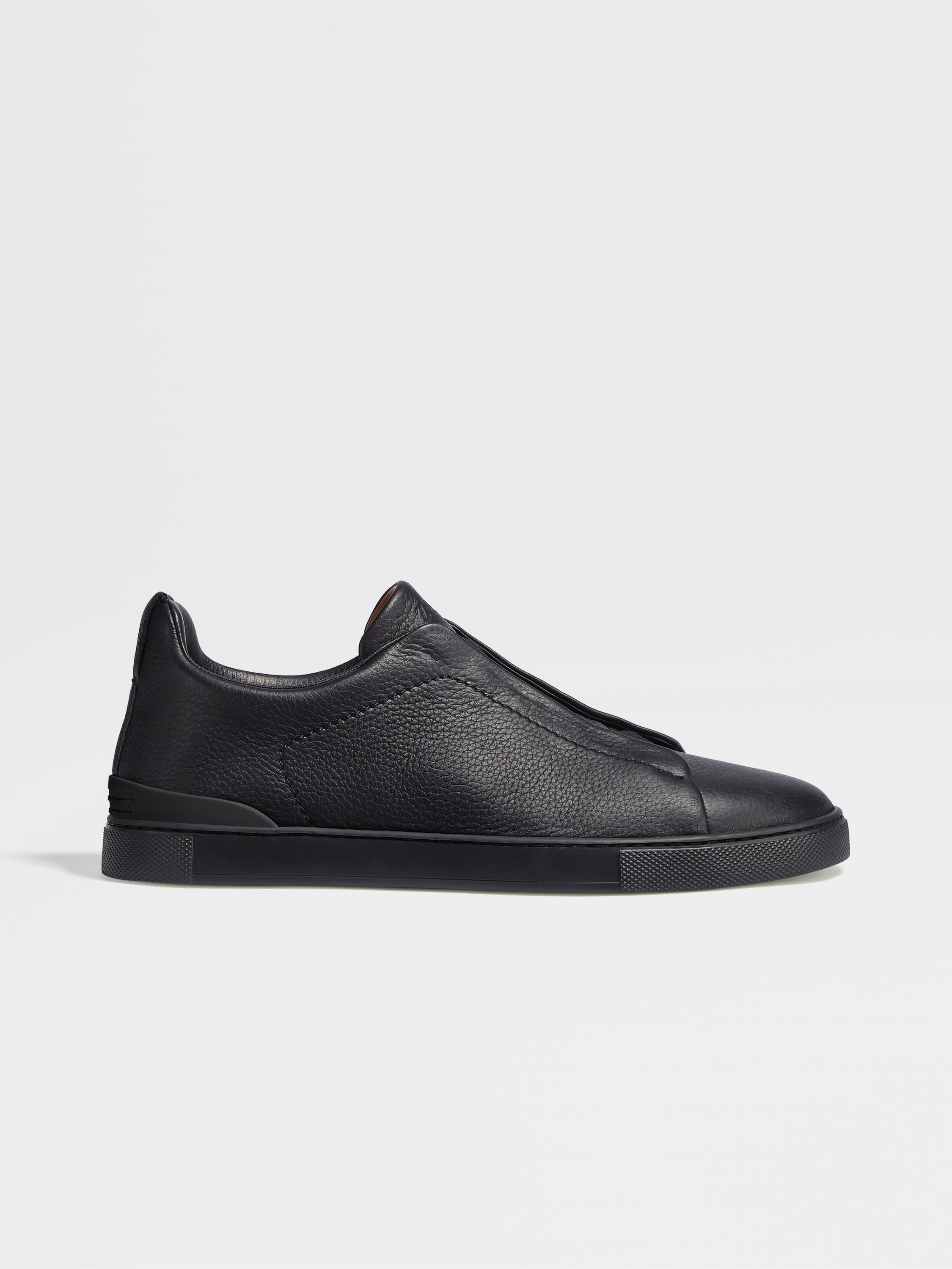 Black Leather Triple Stitch™ Monte Sneakers FW24 31784247