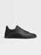 Black Deerskin Triple Stitch™ Sneakers Product detail photo #4