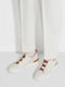 Off White Deerskin Triple Stitch™ Sneakers Product detail photo #1