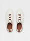 Off White Deerskin Triple Stitch™ Sneakers Product detail photo #3