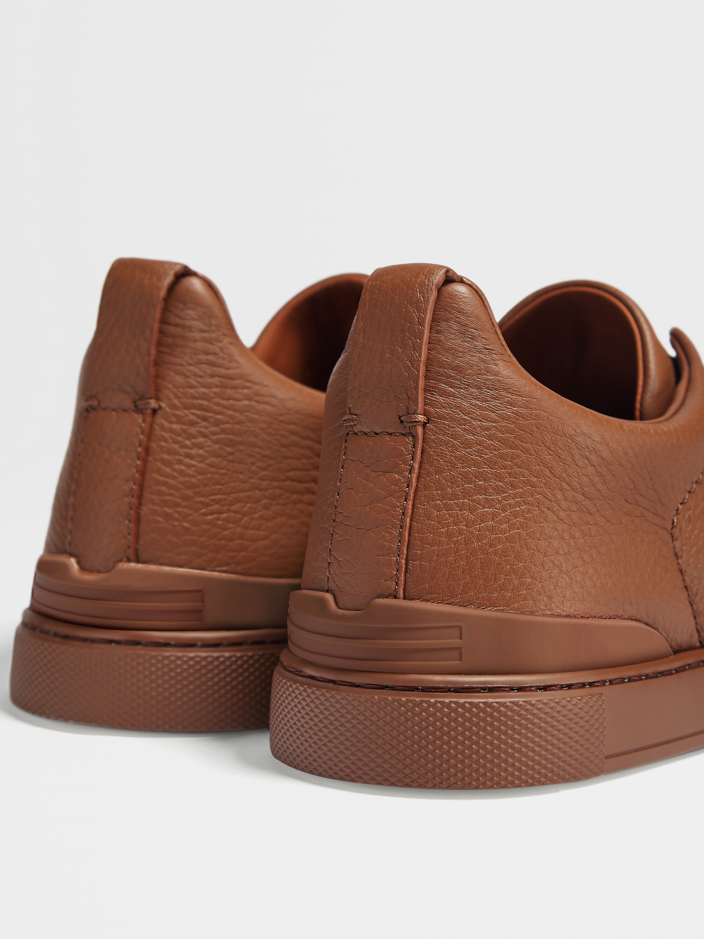 Dark Foliage Deerskin Triple Stitch™ Sneakers Product detail photo #2