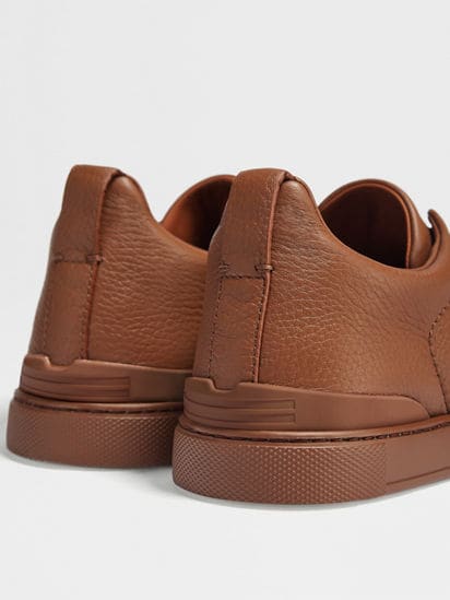Dark Foliage Deerskin Triple Stitch™ Sneakers FW24 22361691 Dark Foliage Deerskin Triple Stitch™ Sneakers FW24 22361691